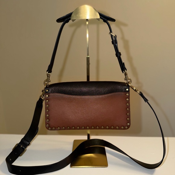 COACH Tabby 26 black and refined leather with gold rivits and hardware ! - Picture 2 of 16